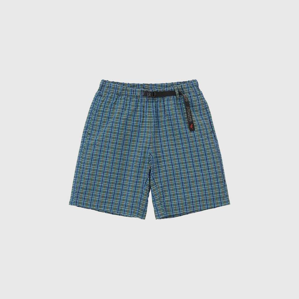 Gramicci O.G G-Short Seersucker Plaid - Multi Stripe - Front