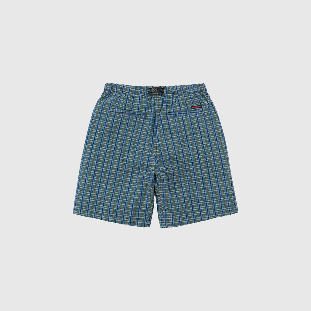 Gramicci O.G G-Short Seersucker Plaid - Multi Stripe - Back