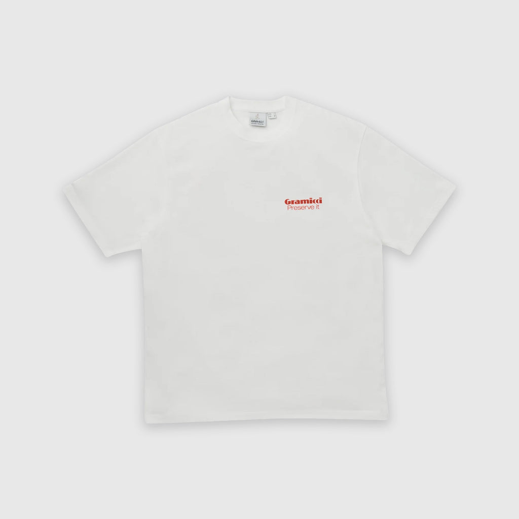 Gramicci Preserve It Tee - White - Front
