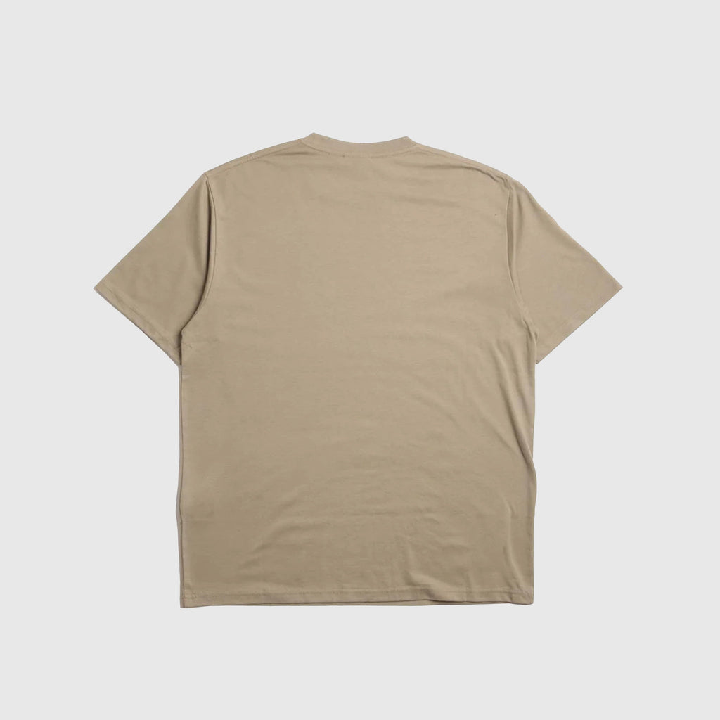 Gramicci SS One Point Logo Tee - Khaki - Back