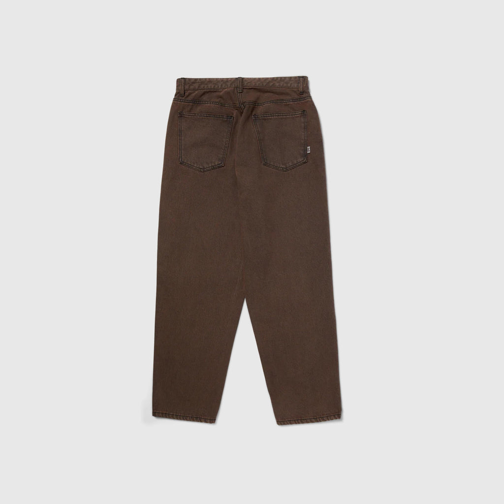 HUF Cromer Washed Pant - Coffee - Back