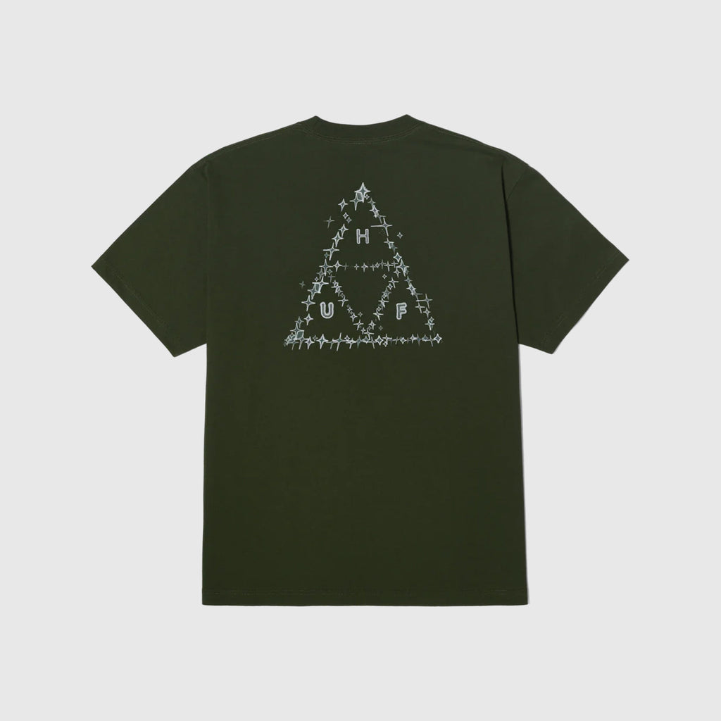 HUF S/S Gleam Tee - Hunter Green - Back