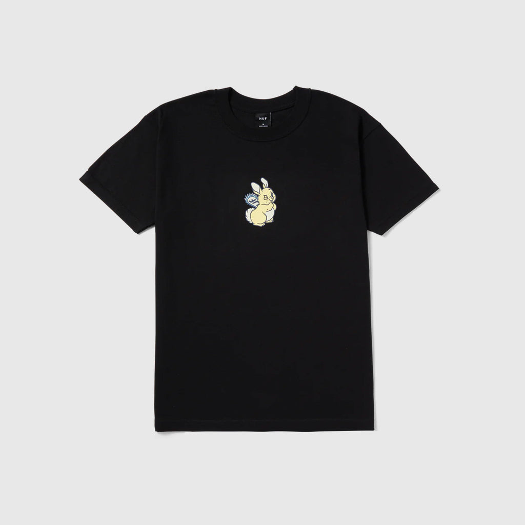 HUF Bad Hare Day Tee - Black - Front