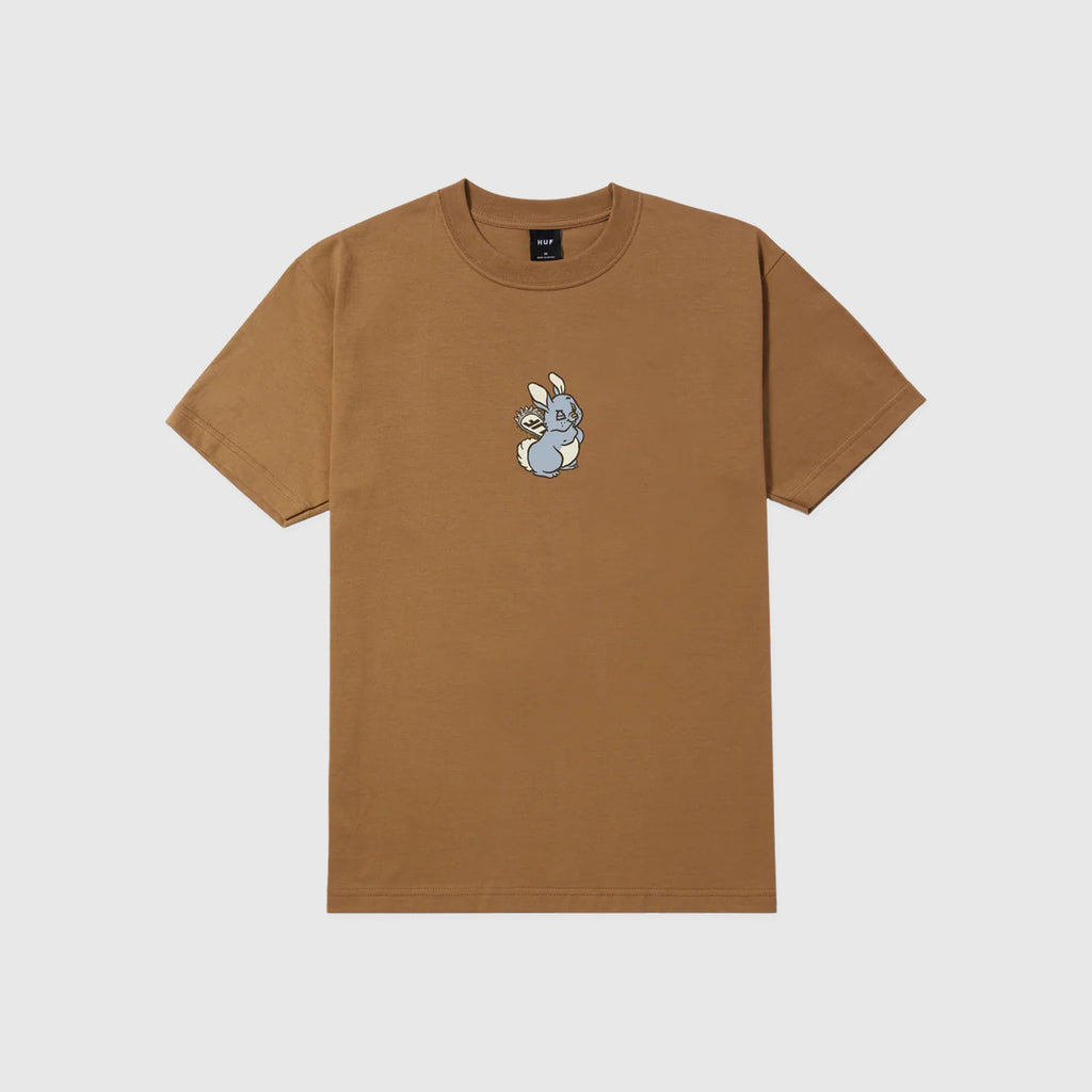 HUF Bad Hare Day Tee - Camel - Front
