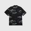HUF Drop Top S/S Resort Shirt - Black - Back
