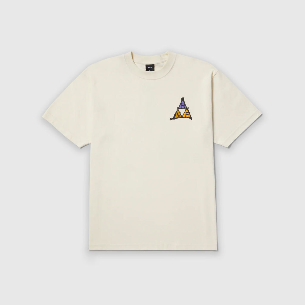 HUF No-Fi TT Tee - Bone - Front