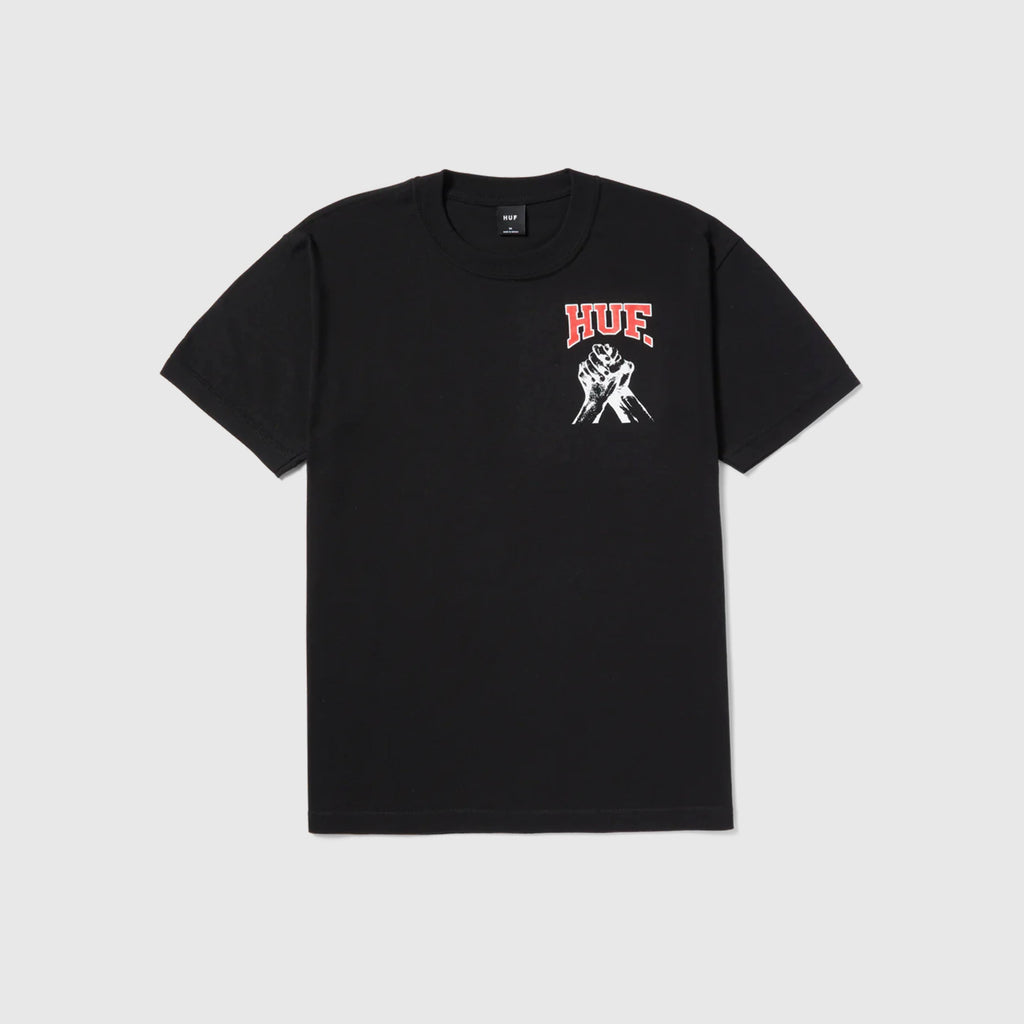 HUF Unity Song Tee - Black - Front