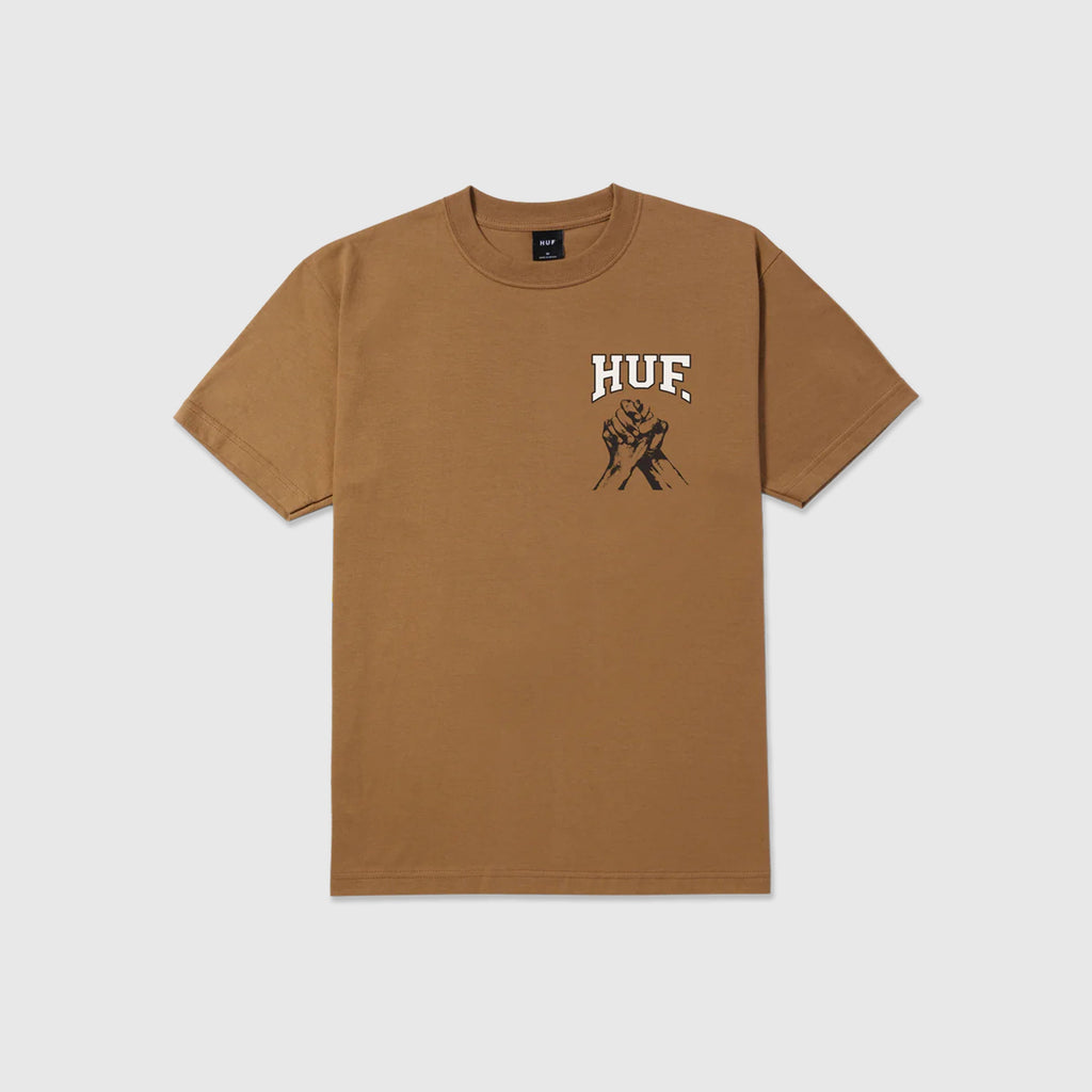 HUF Unity Song Tee - Camel - Front