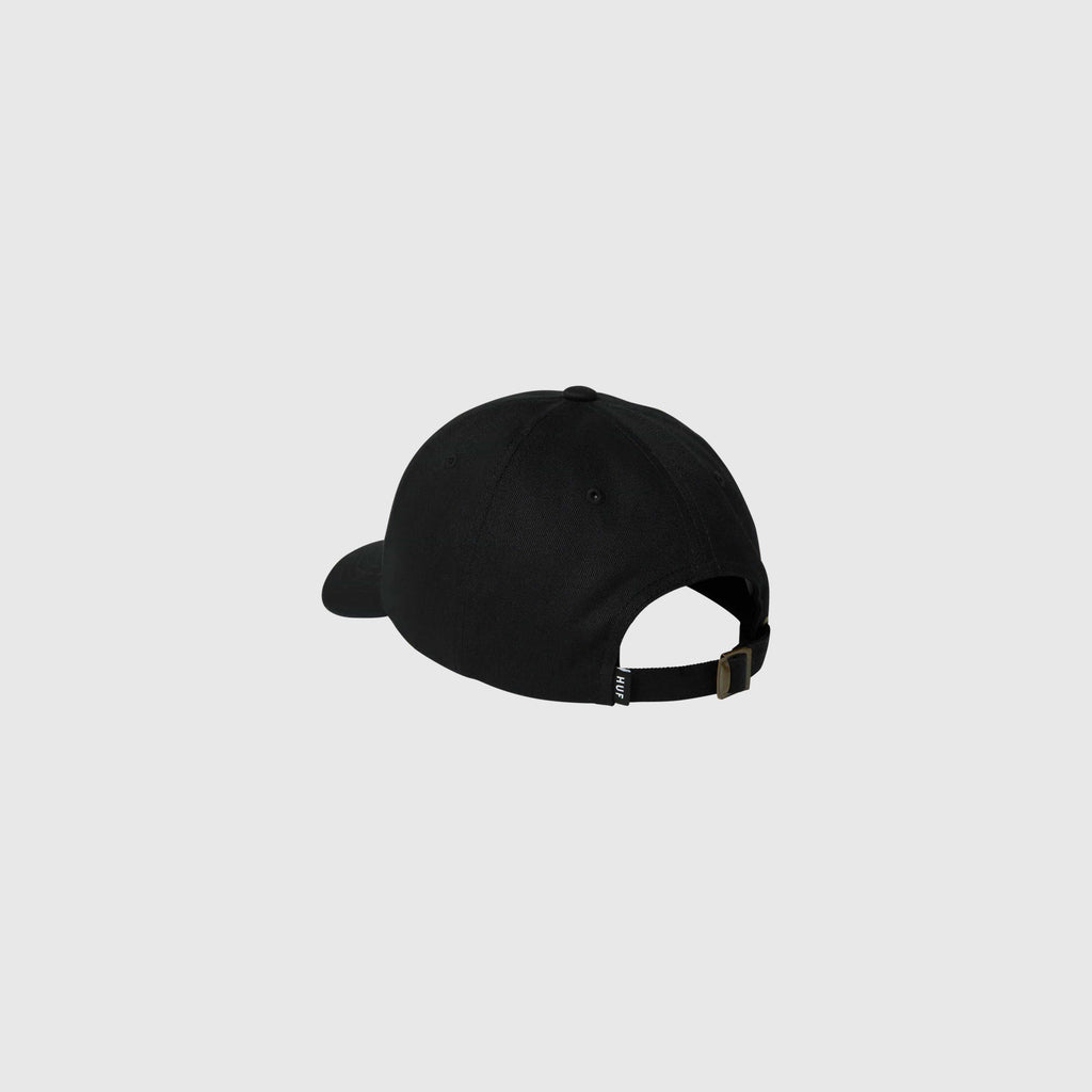 HUF Set OG CV 6 Panel - Black - Back