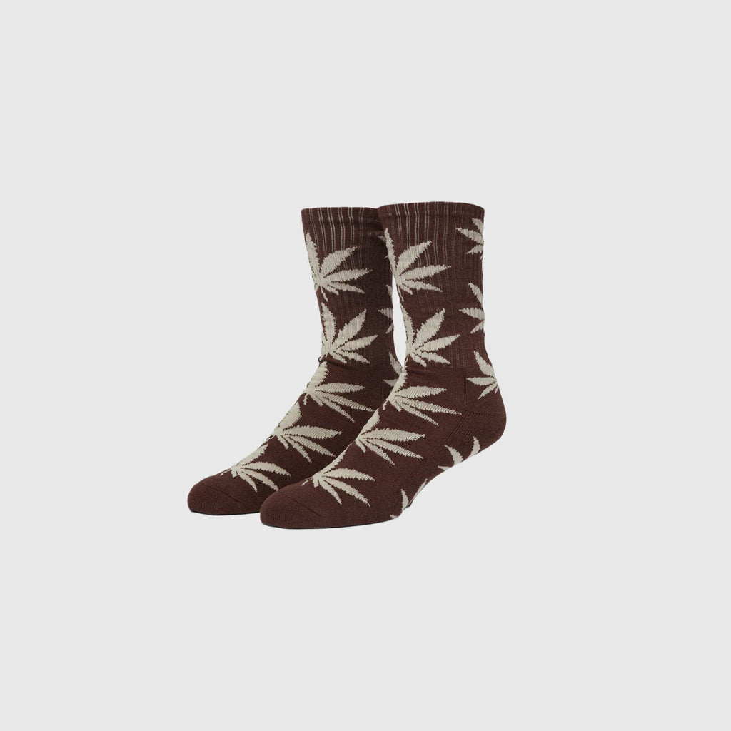 HUF Set Plantlife Sock - Brown