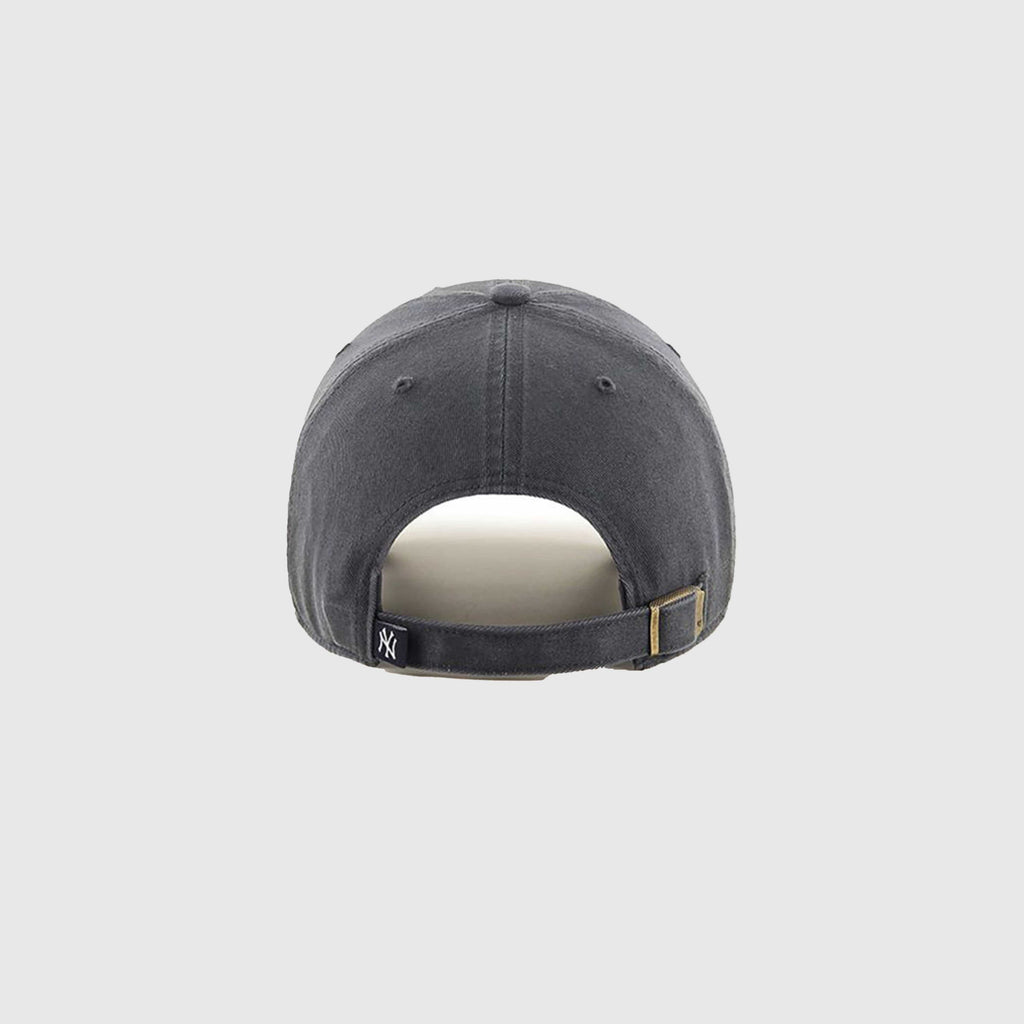 47 Brand New York Yankees MLB Clean Up Cap - Charcoal - Back