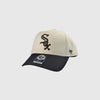 47 Brand Chicago White Sox MVP Cap - Natural Black - Front