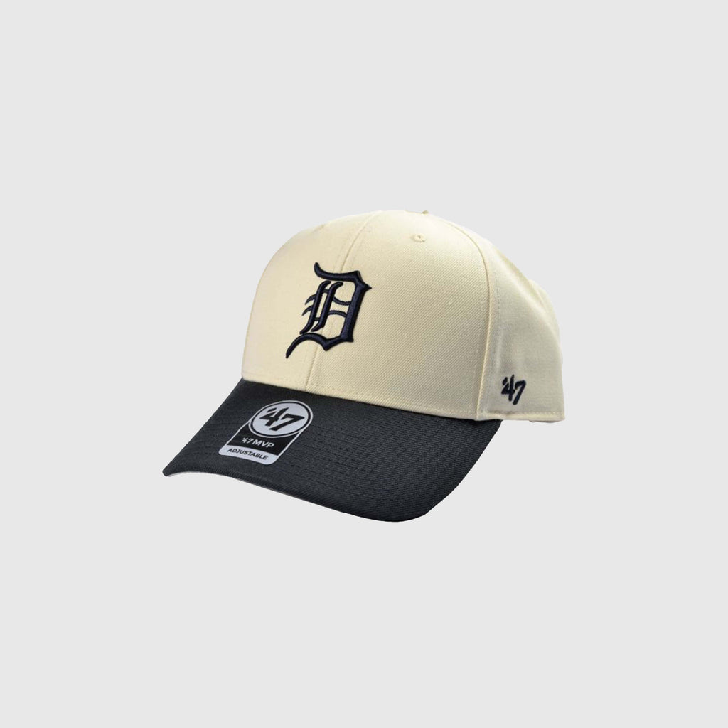 47 Brand Detroit Tigers MVP Cap Natural - Navy - Front
