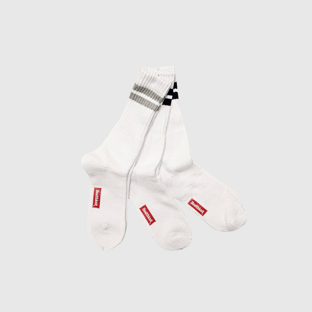 Healthknit Socks - White / Black / Grey / Navy