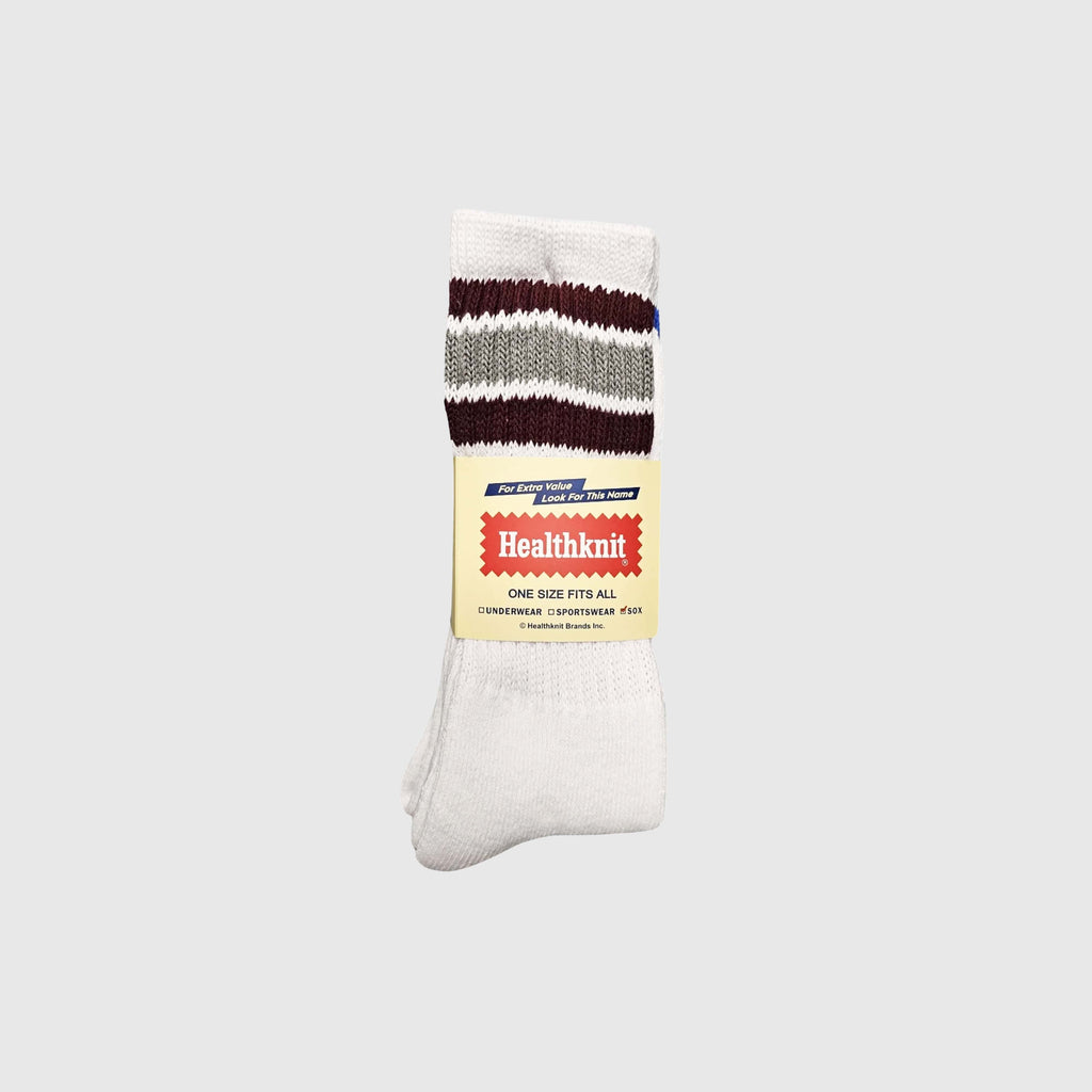 Healthknit Socks - White / Multi