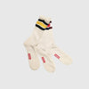 Healthknit Socks - Off White / Multi