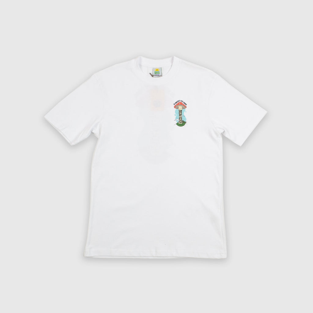 Hikerdelic Mountain High SS Tee - White - Front