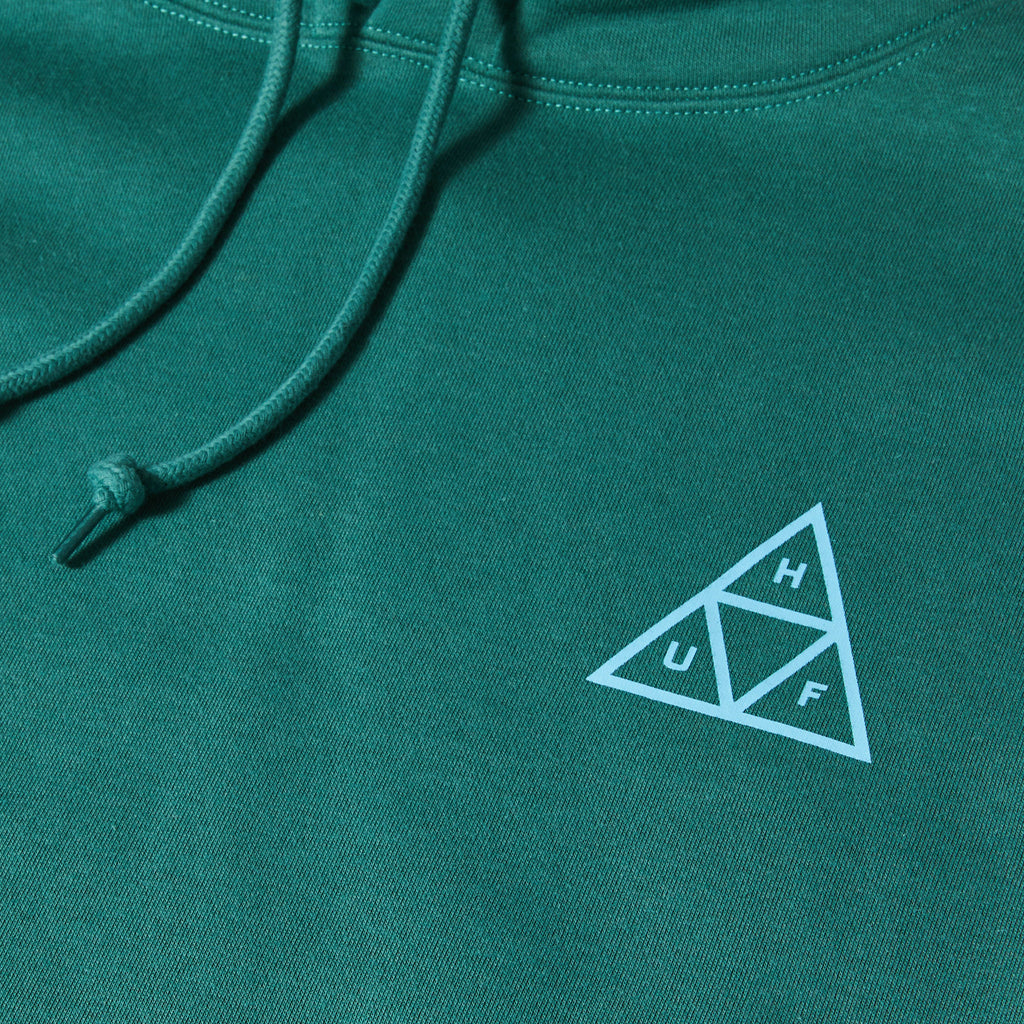 HUF Set TT P/O Hoodie - Pine - Front Close Up