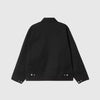 Carhartt WIP Module Script Jacket - Black / White Rinsed - Back