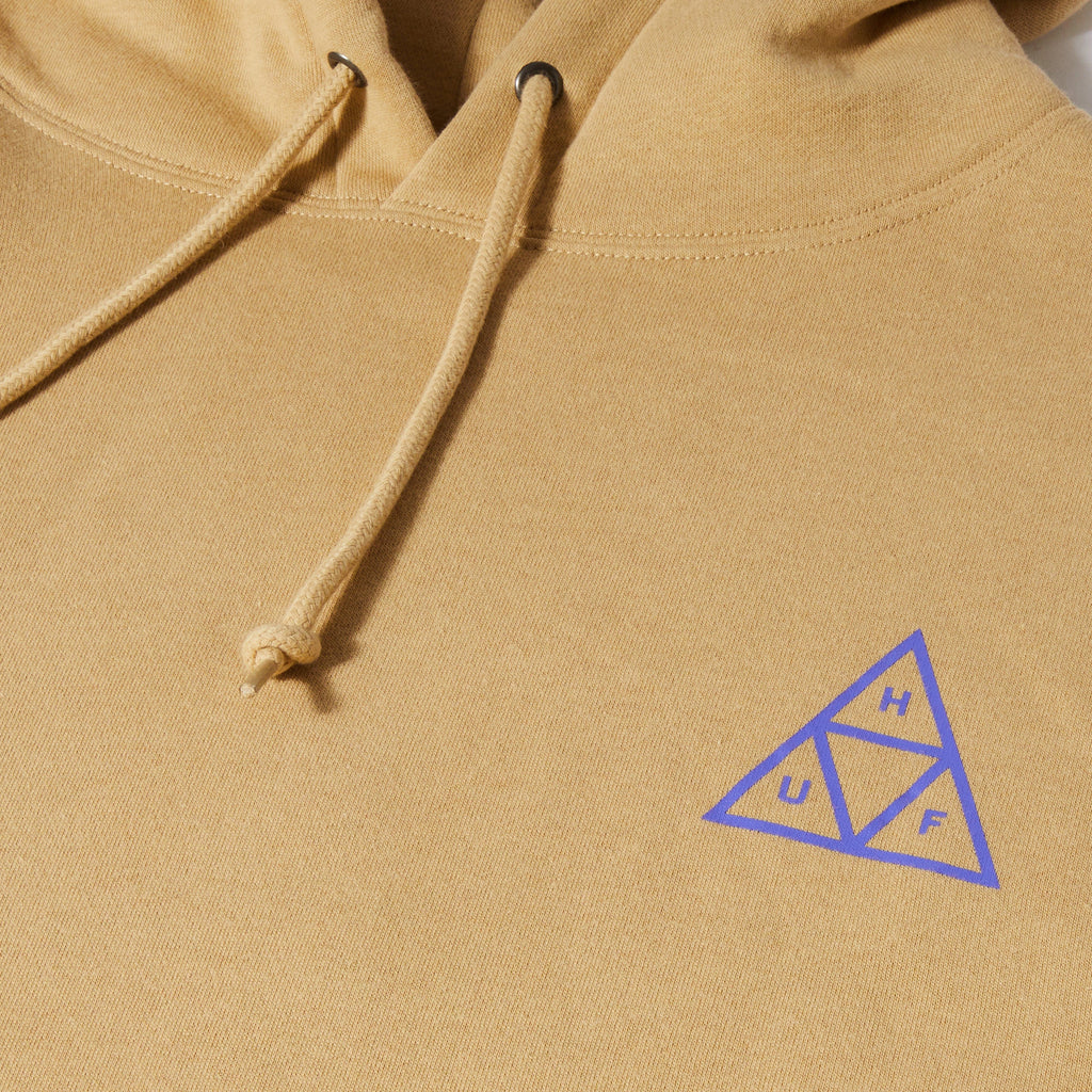 HUF Set TT P/O Hoodie - Oatmeal - Front Close Up