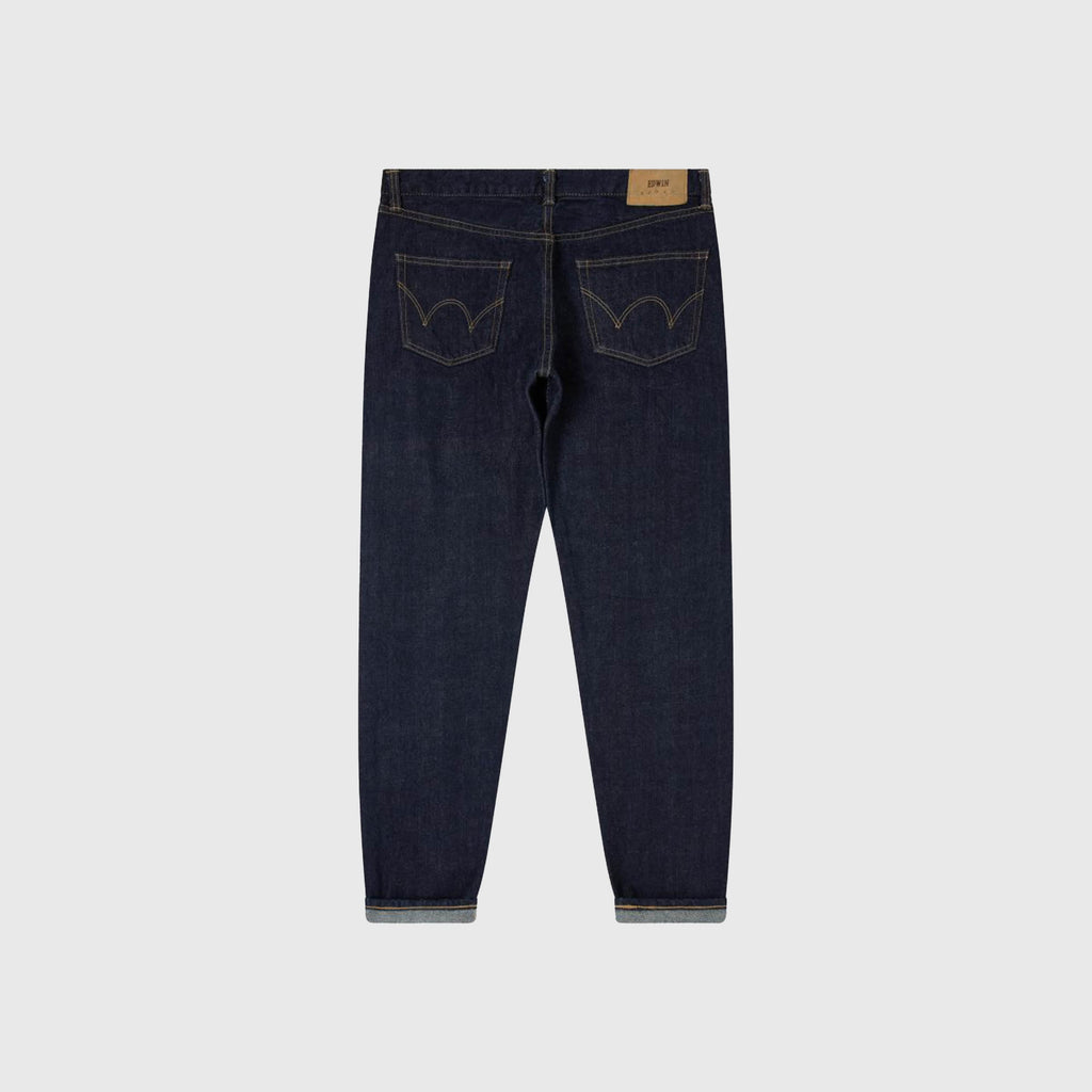 Edwin Regular Tapered Kaihara - Blue Rinsed - Back