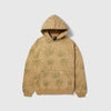HUF Plantlife Fleece Hoodie - Oatmeal - Front
