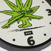 HUF Green Buddy Wall Clock - Natural
