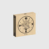 HUF Green Buddy Wall Clock - Natural