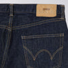 Edwin Regular Tapered Kaihara - Blue Rinsed - Back Close Up
