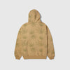 HUF Plantlife Fleece Hoodie - Oatmeal - Back