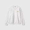 Carhartt WIP American Script Sweat - Ash Heather - Front