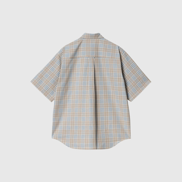 Carhartt WIP S/S Niven Shirt - Niven Check / Wall - Back