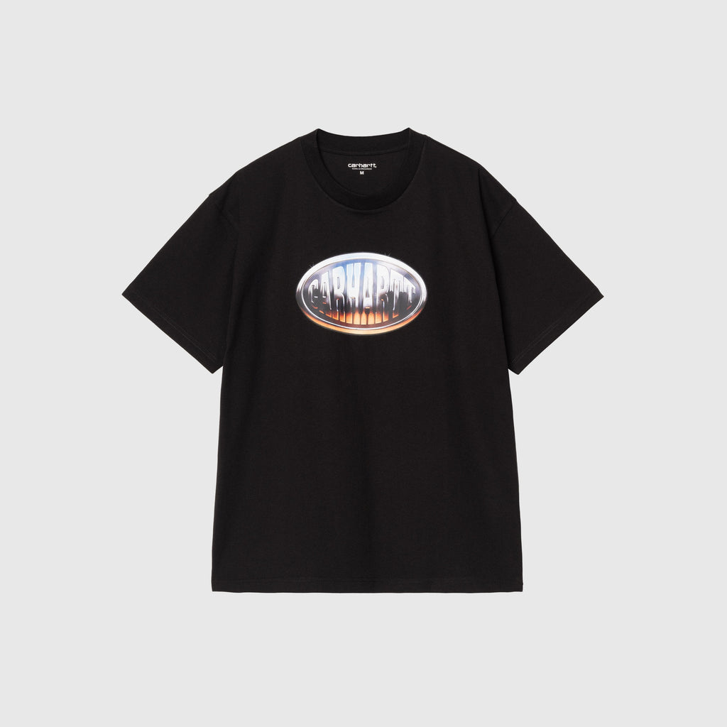 Carhartt WIP S/S Big Time Tee - Black - Front