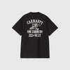 Carhartt WIP S/S Cabinetry T Shirt - Black / White - Back