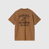 Carhartt WIP S/S Cabinetry T Shirt - Hamilton Brown / Black - Back