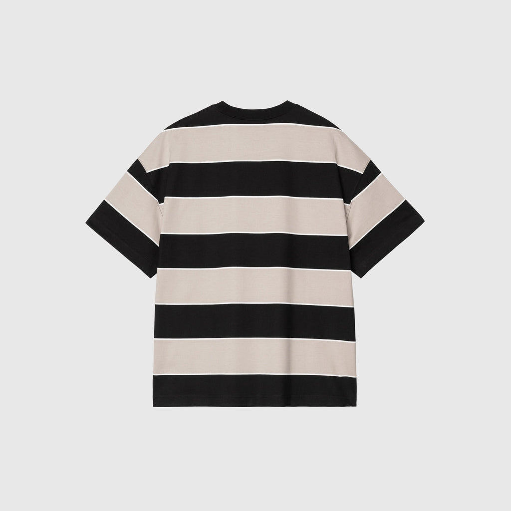 Carhartt WIP S/S Quinby Tee - Quinby Stripe / Black - Back