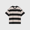 Carhartt WIP S/S Quinby Tee - Quinby Stripe / Black - Front