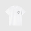 Carhartt WIP S/S Rotation Tee - White / Black - Front