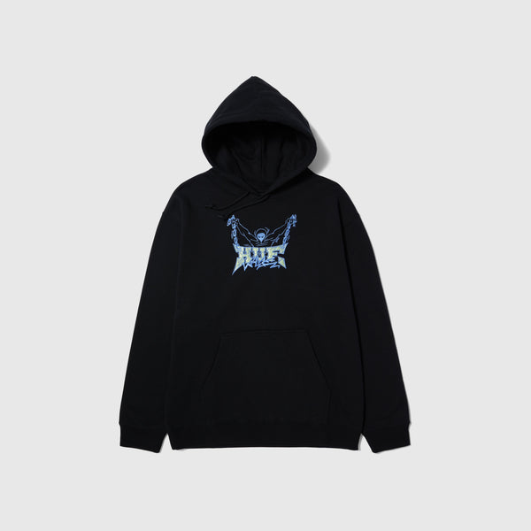 HUF Zine P/O Hoodie - Black - Front