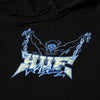 HUF Zine P/O Hoodie - Black - Front Close Up