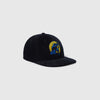 HUF Night Prowling Snapback - Black - Front