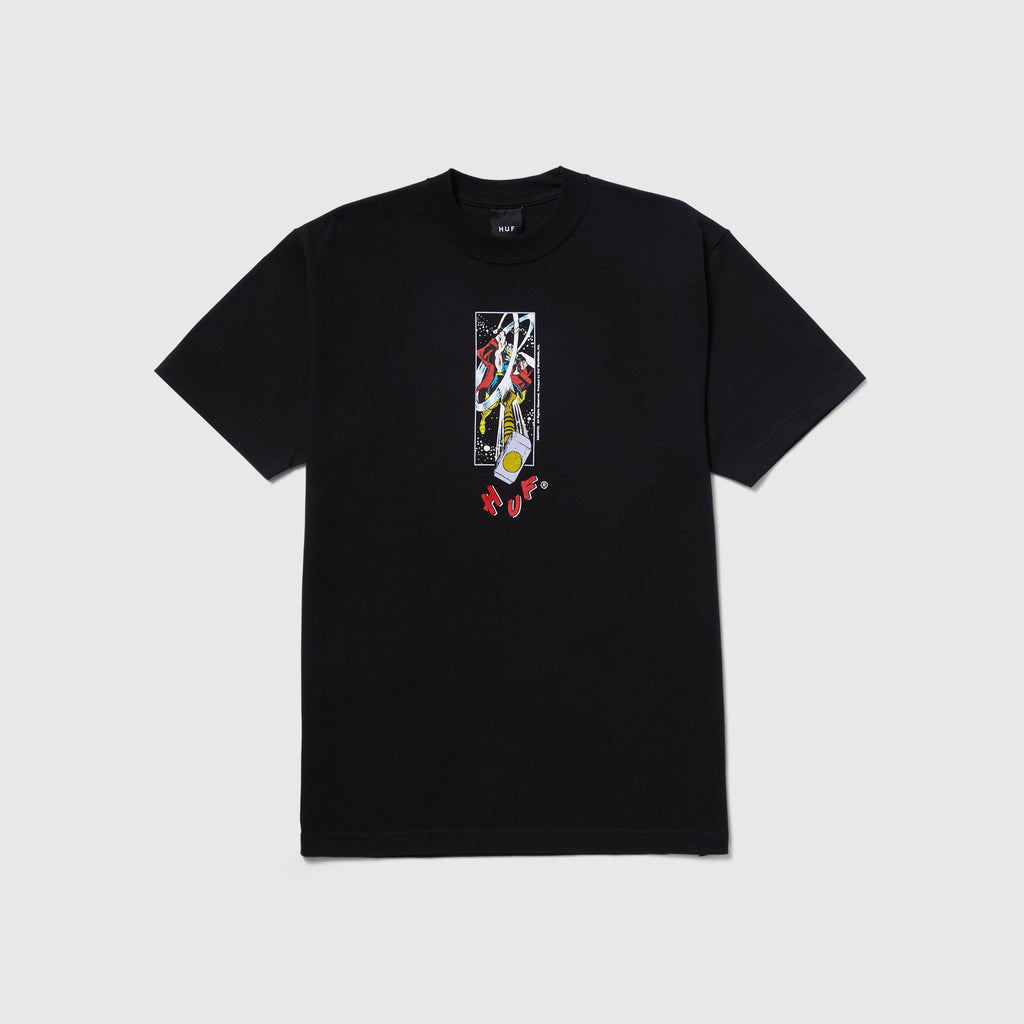 HUF Hammer Time S/S Tee - Black - Front