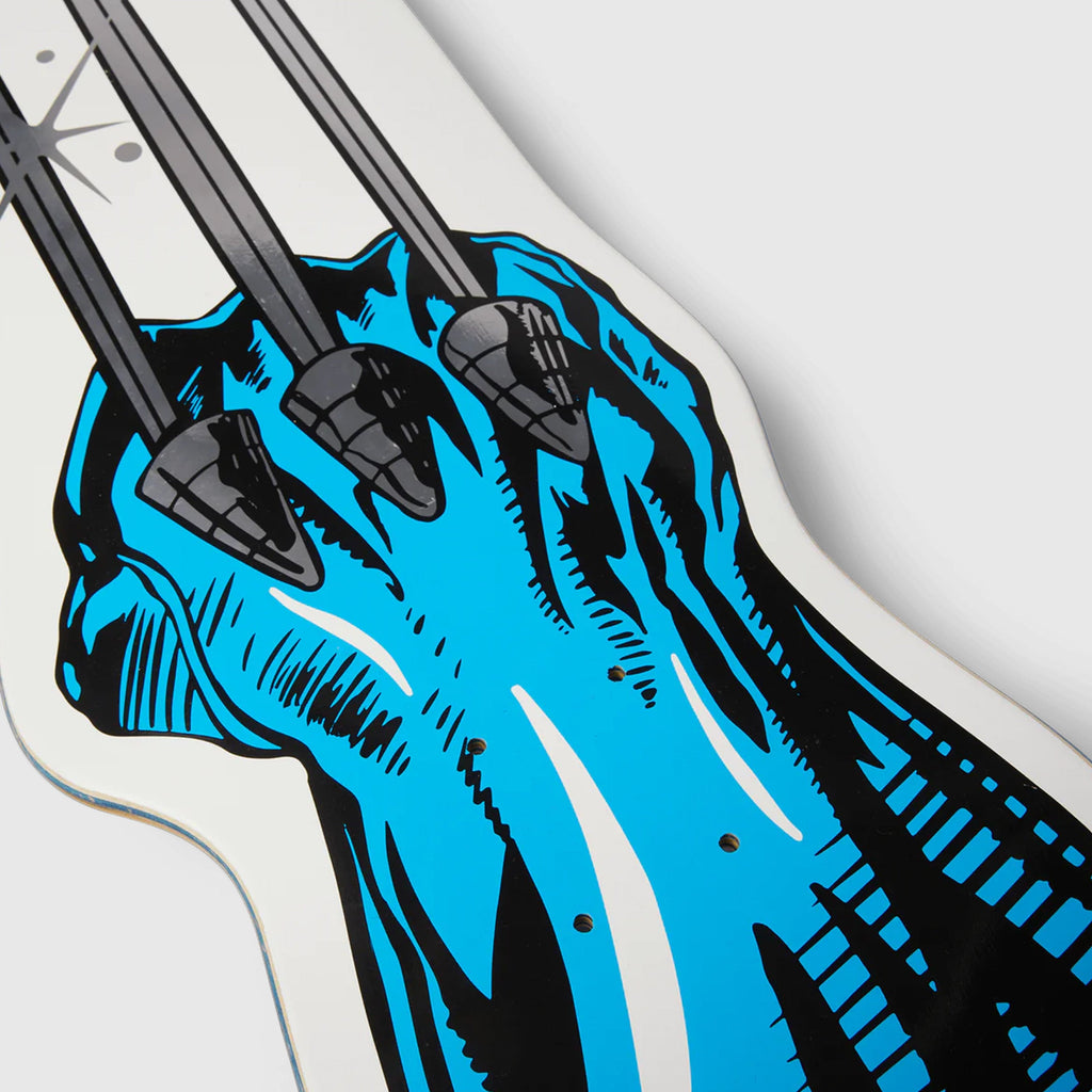 HUF Adamantium Skatedeck - Multi - Back Close Up