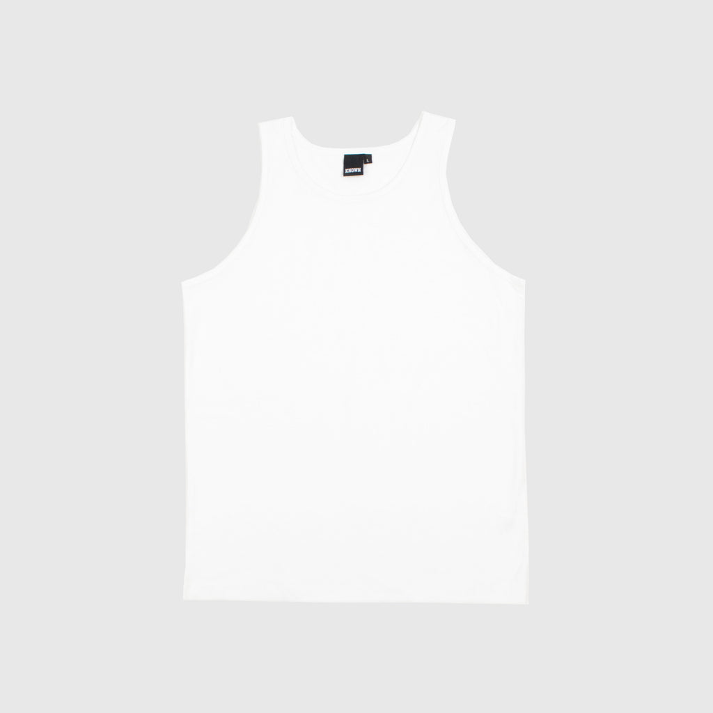 KNWN Vest - White - Front