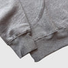 KNWN Basic Hoodie - Grey - Front Close Up