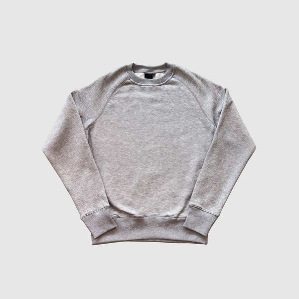 KNWN Basic Sweat - Heather Grey - Front