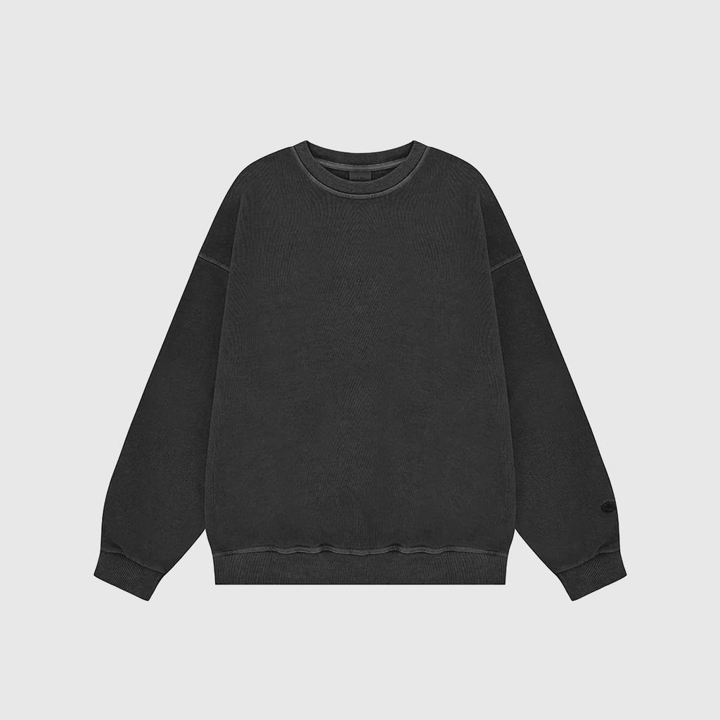 Kappy Pigment Sweatshirt - Dark Grey - Front