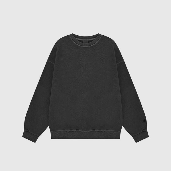 Kappy Pigment Sweatshirt - Dark Grey - Front