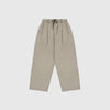 Kappy Two Tuck Wide Pants - Beige - Front