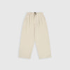 Kappy Two Tuck Wide Pants - Cream - Front